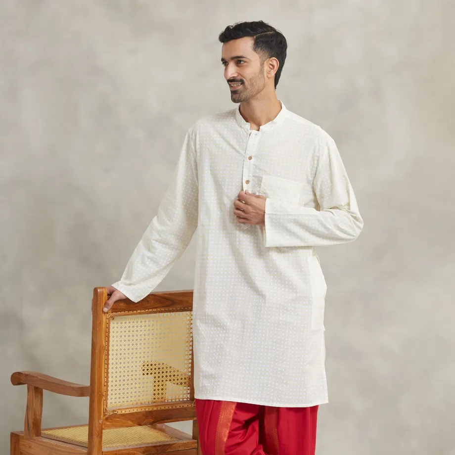 White Long Kurta